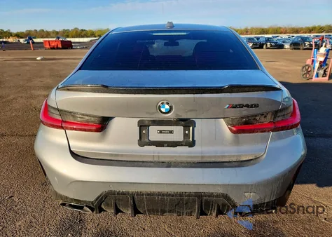 2025 BMW M340Xi из США, поврежденный, VIN 3MW69FT06S8E74829